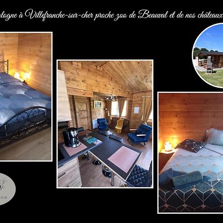 Chalet En Sologne A Villefranche Sur Cher Exteriör bild